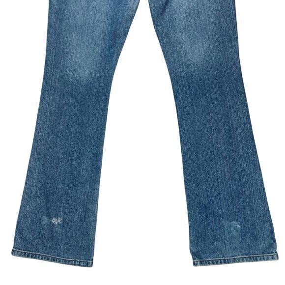 Levi's 515 Jeans Womens 12 Blue Neuveau Boot Cut Stretchy Western Cowgirl Denim - Picture 8 of 14